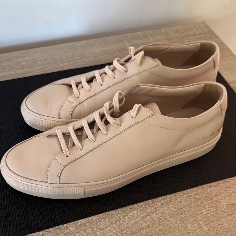 Men’s Common Projects Achilles Sneaker - Nude